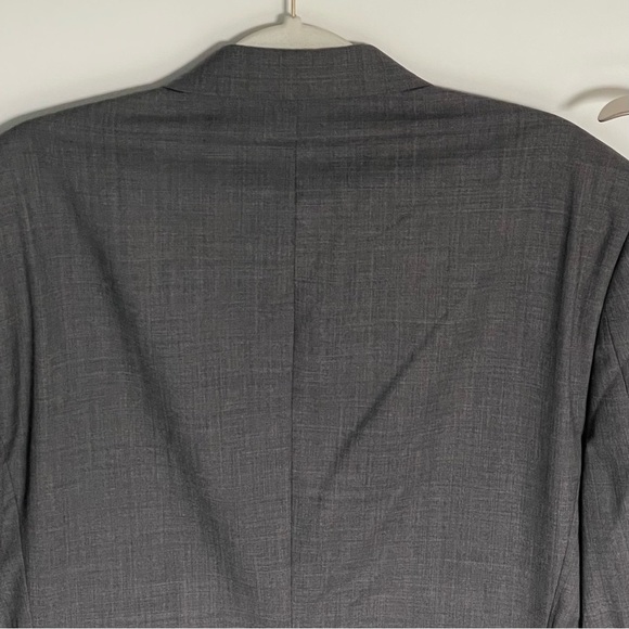 Lauren Ralph Lauren Gray Wool 2 Button Sport Coat Blazer Suit Jacket - 47125 - Picture 13 of 14